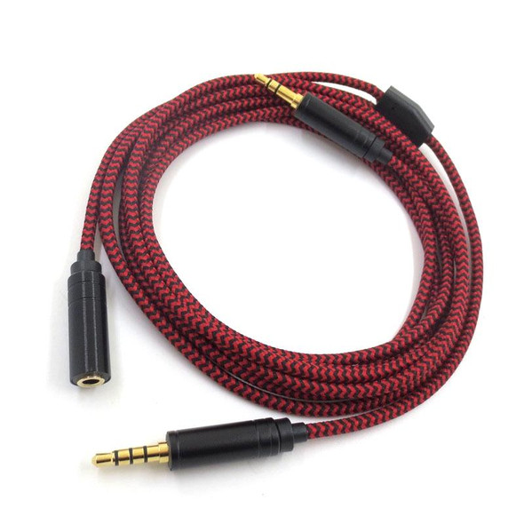3.5mm Voice Party Live Recording Audio Cable Mobile Game Projection Computer Chat Link Cable(Black)