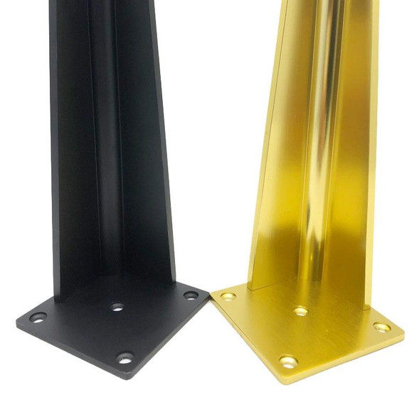 Adjustable All Aluminium Furniture Stand Legs, Height: 35cm(Gold)