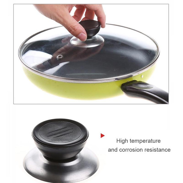 12 PCS Kitchen Universal Replaceable Pot Cover Handle Circular Plastic Knob