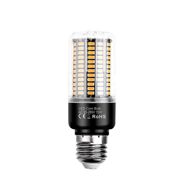 15W 5736 LED Corn Light Constant Current Width Pressure High Bright Bulb(E27 Warm White)