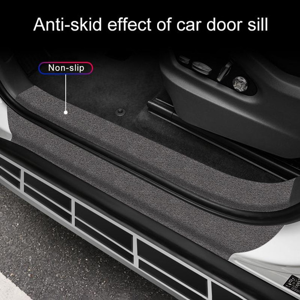 Floor Anti-slip Tape PEVA Waterproof Nano Non-marking Wear-resistant Strip, Size:2.5cm x 10m(Grey)