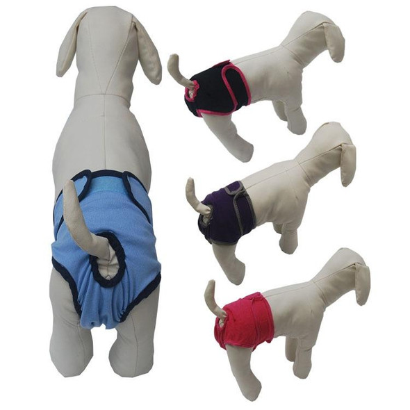 Pet Physiological Pants Large Medium & Small Dogs Anti-Harassment Safety Pants, Size: L(Pink)