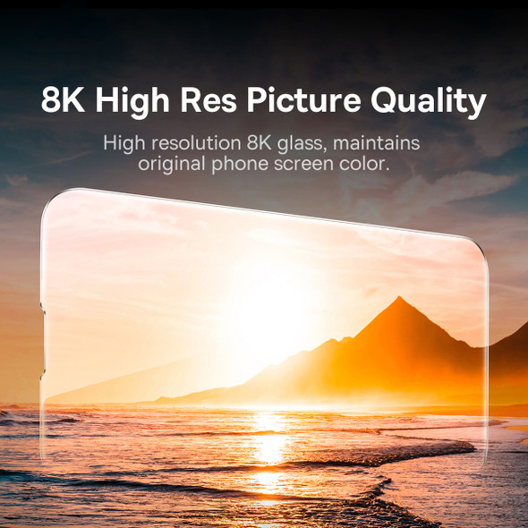 Baseus 2 PCS 0.3mm Full Glass Tempered Film - iPhone 14 Pro - Open Box(Grade A)