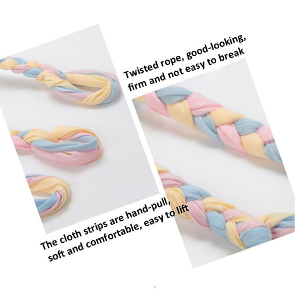 3 PCS Pet Toys TPR Bite Resistance Dog Supplies Cotton Rope Cloth Toys, Specification: Star(Random Color Delivery)