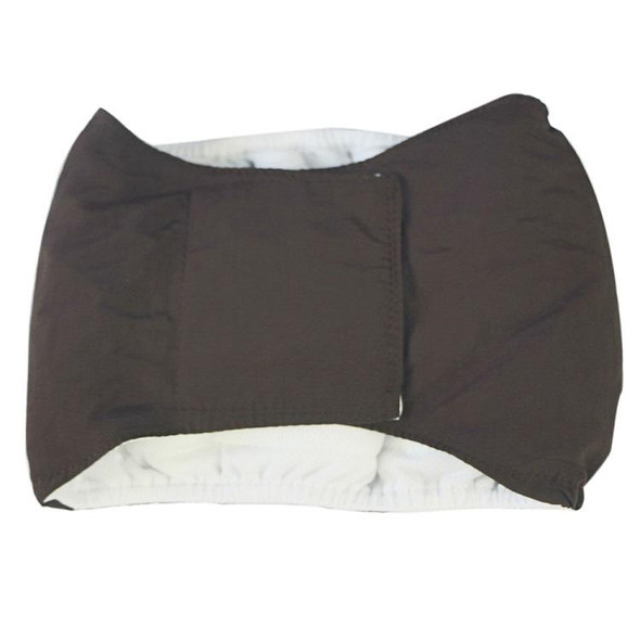 Male Dog Special Courtesy Belt Pet Physiological Pants, Size: M(Brown)