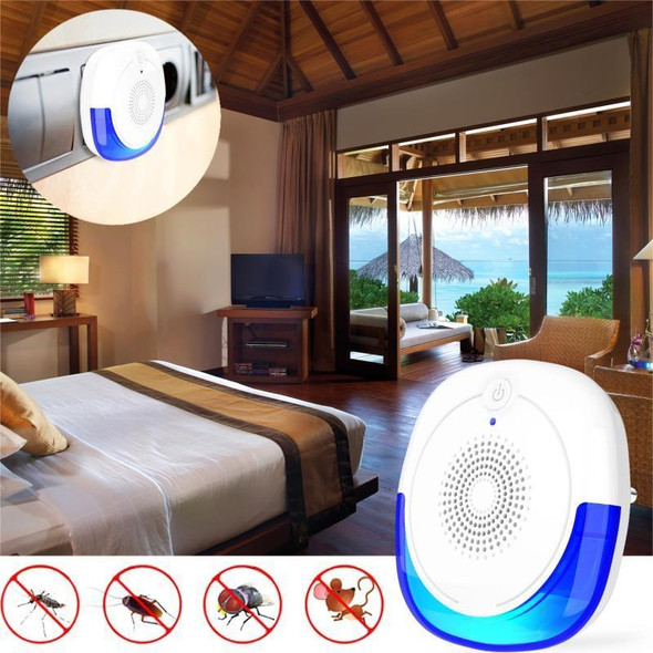 2 PCS Ultrasonic Insect Repellent Mosquito Killer(UK Plug)