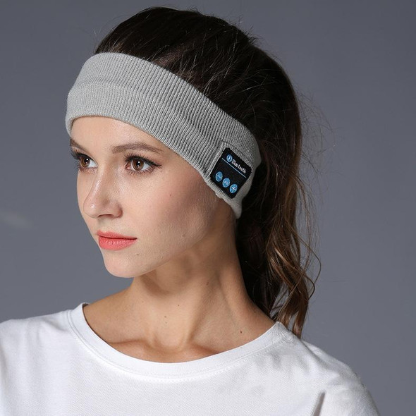 Z3 Wireless Bluetooth Music Sports Headband Binaural Stereo Bluetooth Hat(Dark Gray Boxed)