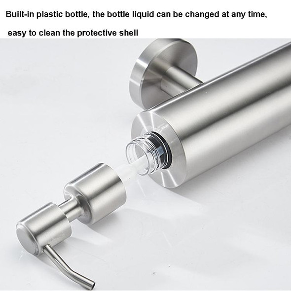 304 Stainless Steel Soap Dispenser Hand Sanitizer Bottle, Specification: 635295