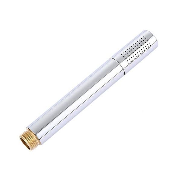 Brass Stainless Steel Hand-Held Pressurized Shower Head(Round)