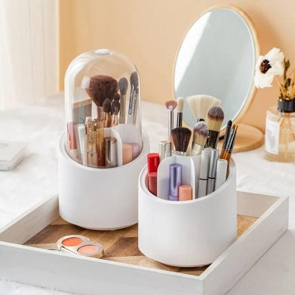 Compact & Stylish Makeup Brush Organiser - Easy to Clean