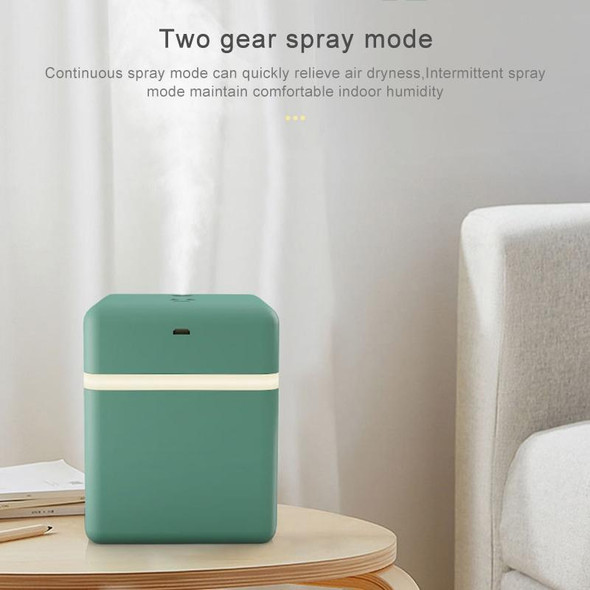 600ML Alcohol Sterilizer Induction Automatic Sprayer Clean Hand Atomizing Humidifier(Green)
