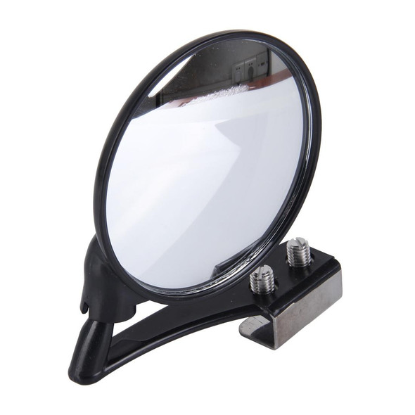 Vehicle Front Blind Area Wide-angle Adjustable Left Side Observation Mirror (Black)