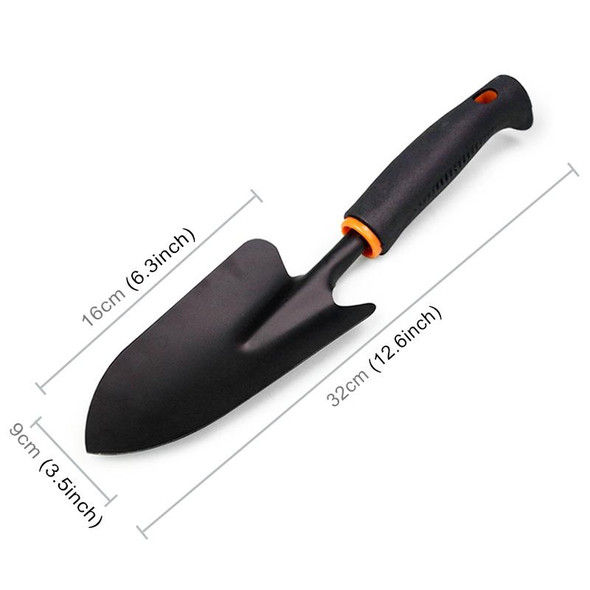 Gardening Tool Planting Digging Long Plastic Handle Iron Shovel