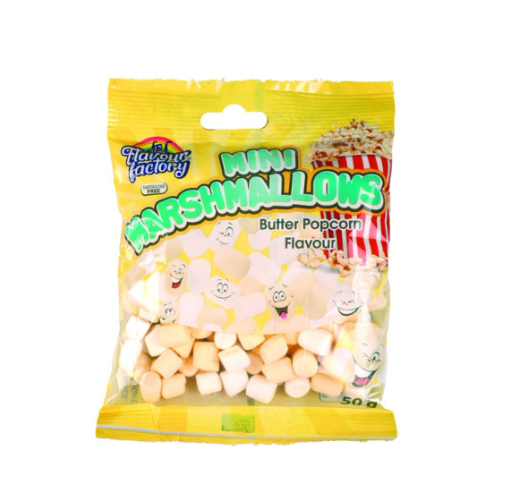 Butter Popcorn Flavoured Mini Mallow 50g