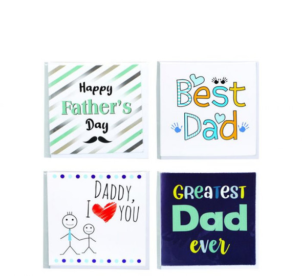 Mini Fathers Day Cards – 7 X 7cm