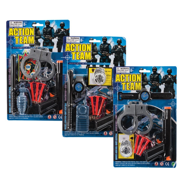 Police Gun Play Set 7-Piece