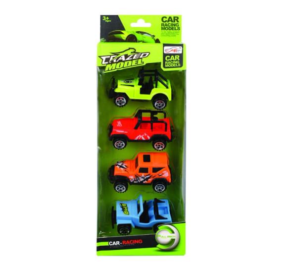 Bright Jeep Set 4-Piece