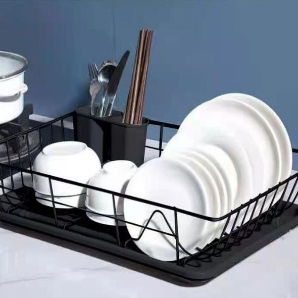 Dish Drying Rack with Drip Tray