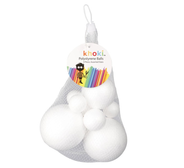 Polystyrene Balls 9-Piece