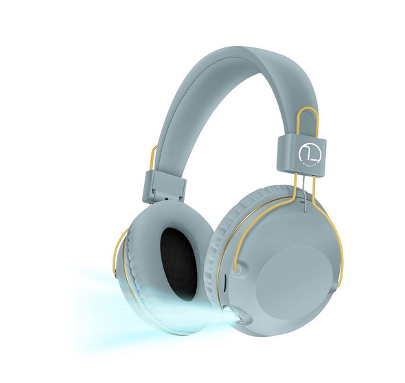 Wireless Headphones With LED Light & SD Card Slot