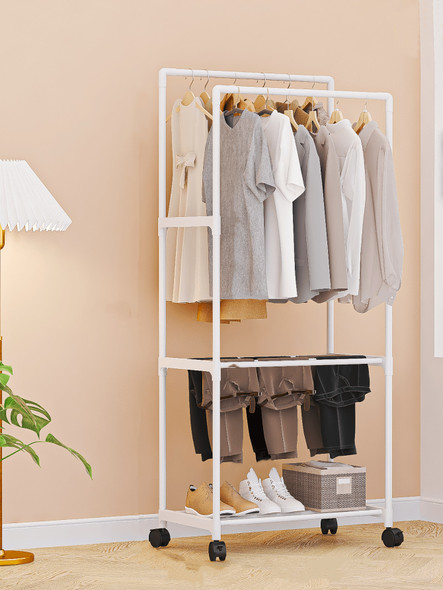 Multifunctional Coat Rack with Shelves for Hats, Shoes & Bags