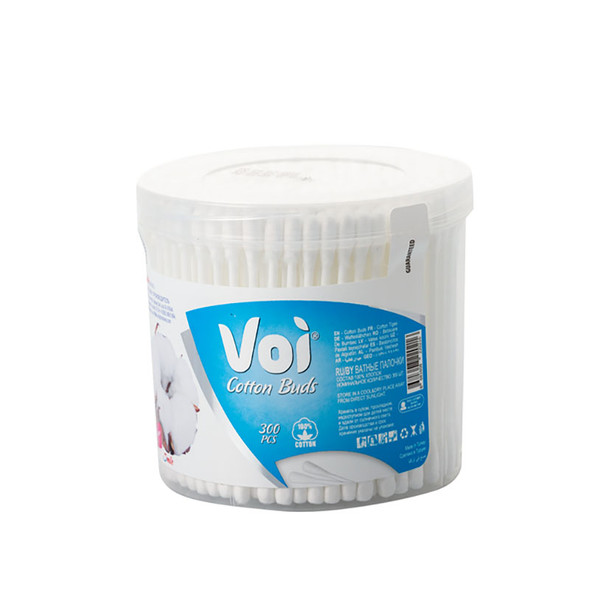 Voi- Cotton Buds In Tub 300 Piece