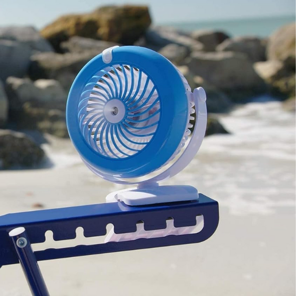 Cordless Mist Fan with Clip