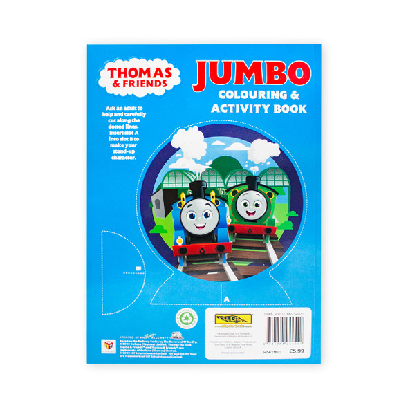 Thomas Jumbo Colouring Book & Activity Book