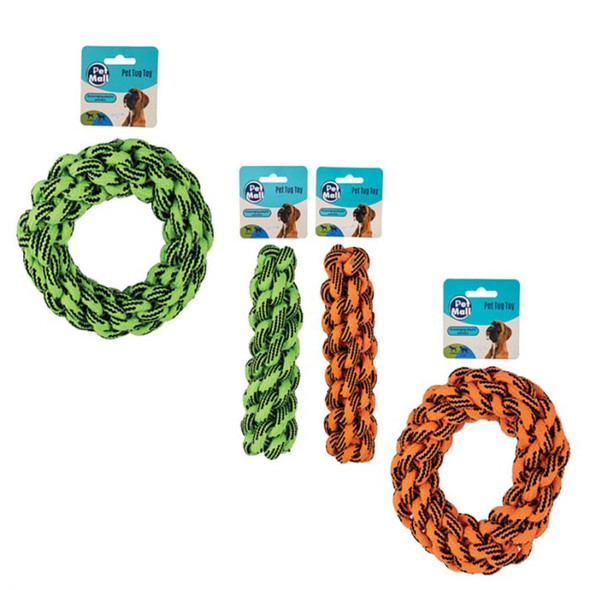 Pet Dog Toy Rope Ring/Stick Large