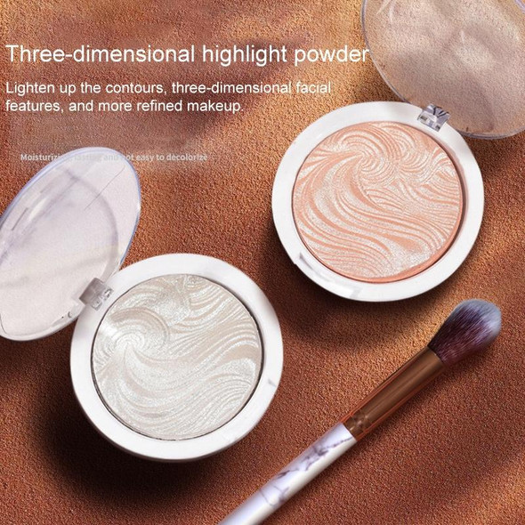 Highlighter Bronzer Brighten Powder for Face(11# Bird pattern)