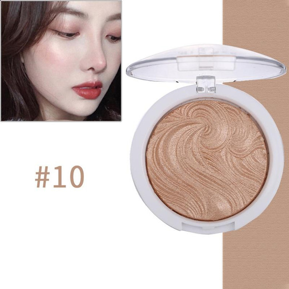 Highlighter Bronzer Brighten Powder for Face(10# Bird pattern)