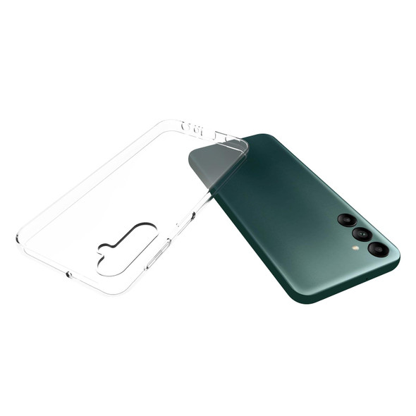 For Samsung Galaxy A24 4G Waterproof Texture TPU Phone Case(Transparent)