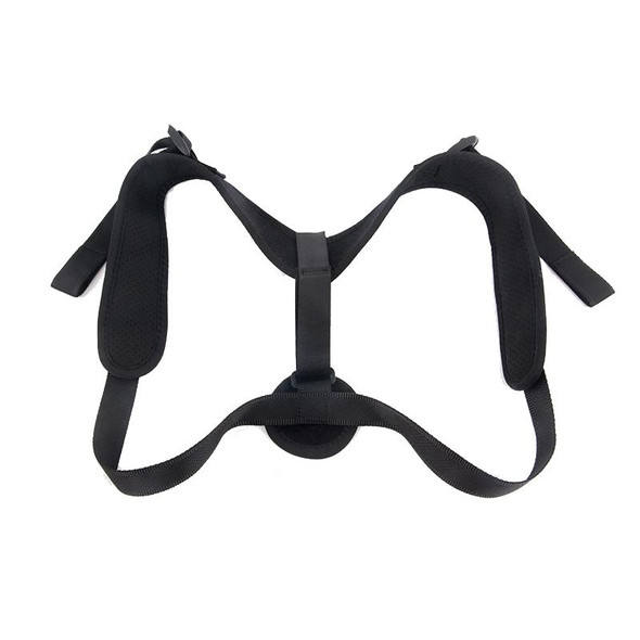 Adjustable Back Posture Corrector Improve Hunchback Belt For Women And Men, Color: With  Shoulder Padded