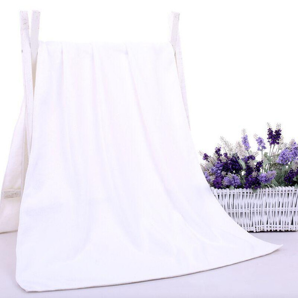 30x30cm Nano Thickened Large Bath Towel Hairdresser Beauty Salon Adult With Soft Absorbent Towel(White)