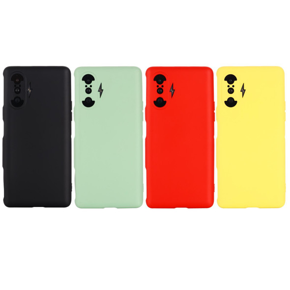 For Xiaomi Poco X6 Pro 5G/Redmi K70E Solid Color Liquid Silicone Dropproof  Full Coverage Phone