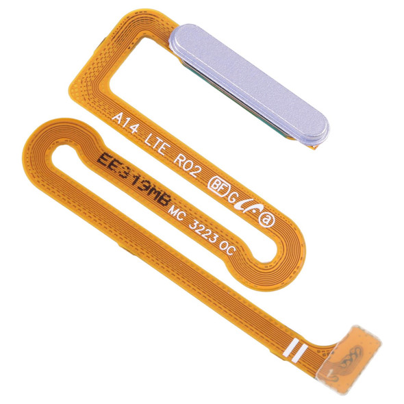 For Samsung Galaxy A14 SM-A145F Original Fingerprint Sensor Flex Cable (Silver)