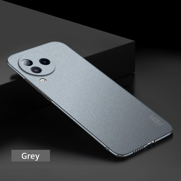 For Xiaomi Civi 3 MOFI Fandun Series Frosted PC Ultra-thin All-inclusive Phone Case(Gray)