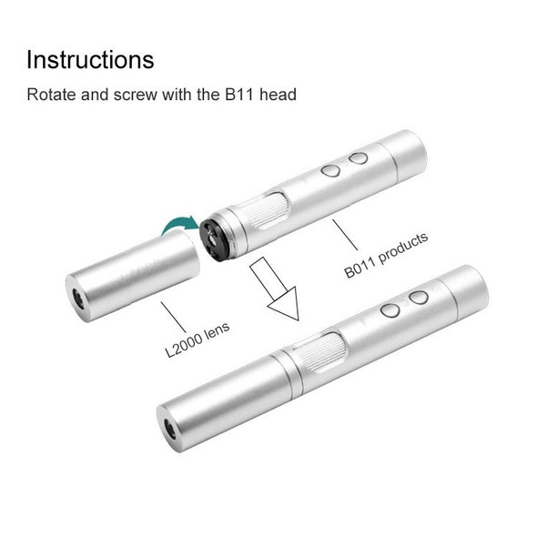 Supereyes L2000 2000X Electronic Microscope Lens Accessories for HCB0990