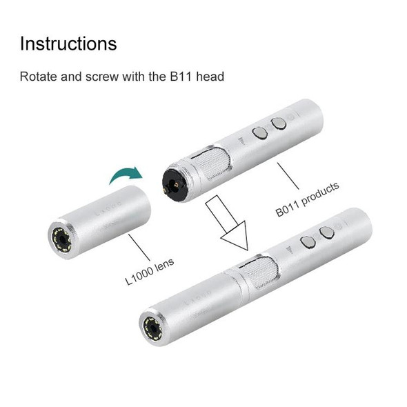 Supereyes L1000 1000X Electronic Microscope Lens Accessories for HCB0990