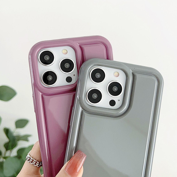 For iPhone 12 mini Car Painted Airbag TPU Phone Case(Purple)