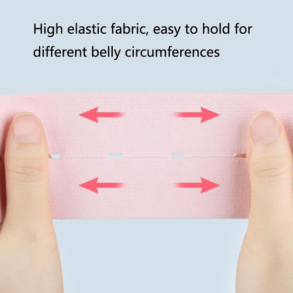 2 PCS TH20150808 Fetal Monitoring Belt Widened Pregnant Women Check-up Adjustable Buttonhole Elastic Strap Monitoring Belt, Size: 5x120cm(Sky Blue)