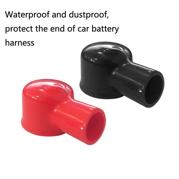 10 PCS Car Battery Clip Protective Cover Dust Cap PVC Insulated Protective Cover Harness End Protective Cover(BD-41)