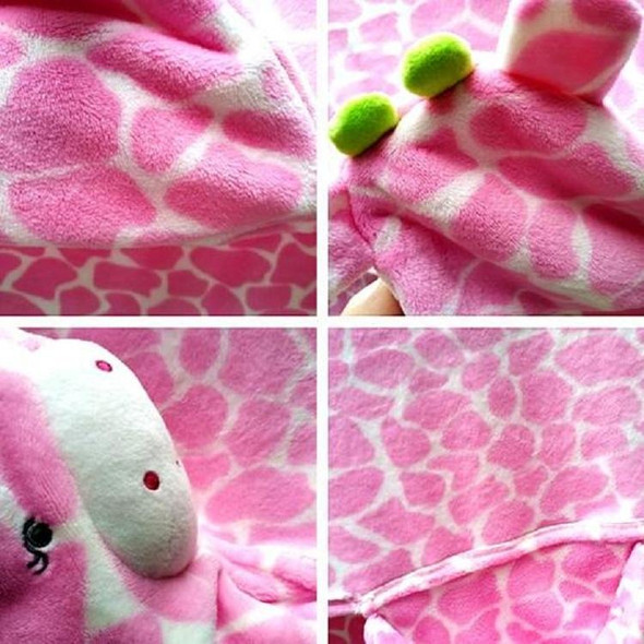 Baby Animal Shape Hooded Cape Bath Towel, Size:10075cm(Red-Faced Frog)