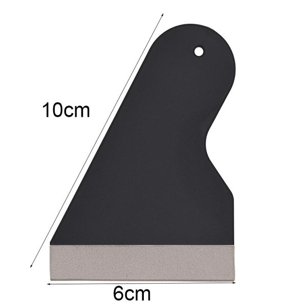20pcs 6x10cm Handle Phone Film Scratch Card Film General Tools Hydrogel Film Debubble Scraper(Black)