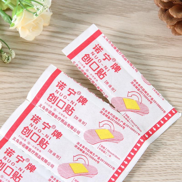 4 Boxes/200PCS Hemostatic Waterproof Anti-inflammatory Analgesic Band-aid