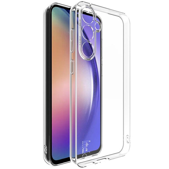 For Samsung Galaxy S23 FE 5G imak UX-10 Series Transparent Shockproof TPU Phone Case(Transparent)