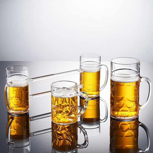 2 PCS 470ml No. 1  Cup  Acrylic Beer Glass KTV Bar Beer Glass