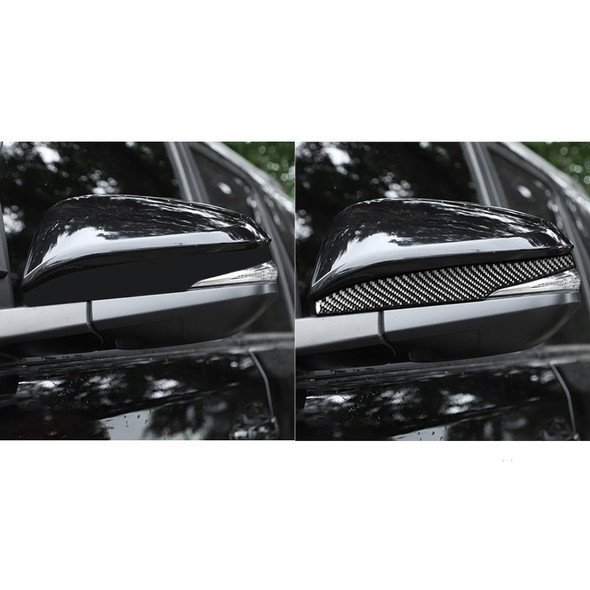 2 PCS / Set Carbon Fiber Car Rearview Mirror Decorative Sticker for Toyota 4Runner 2010-2020