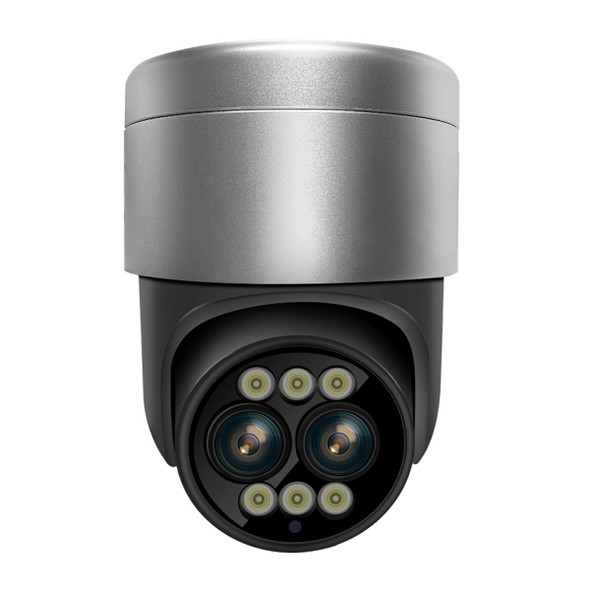 ESCAM G03 2x4MP Dual Lens Zoom 8X Dual Light Source WiFi Camera Support Two-way Voice & Motion Detection(AU Plug)