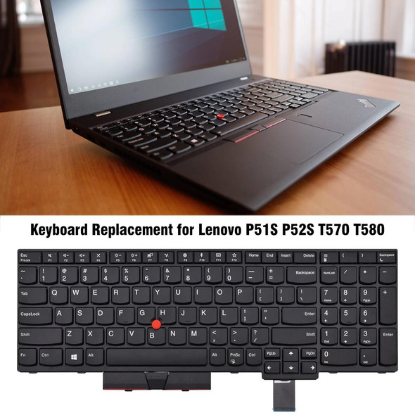 For Lenovo P51S P52S T570 T580 US Version Backlight Laptop Keyboard